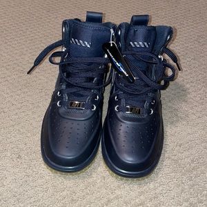 Brand New Kids Navy Blue Nike Lunar Air Force 1